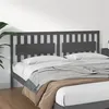 Image de vidaXL Tête de lit Gris 185,5x4x100 cm Bois massif de pin