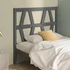 Image de vidaXL Tête de lit Gris 106x4x100 cm Bois massif de pin818607