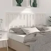 Image de vidaXL Tête de lit Blanc 146x4x100 cm Bois massif de pin818671