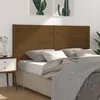 Image de vidaXL Tête de lit Marron miel 126x4x100 cm Bois massif de pin