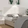 Image de vidaXL Tête de lit Blanc 206x4x100 cm Bois massif de pin