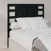 Image de vidaXL Tête de lit Noir 81x4x100 cm Bois massif de pin818749