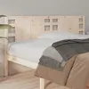 Image de vidaXL Tête de lit 141x4x100 cm Bois massif de pin
