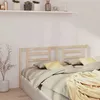 Image de vidaXL Tête de lit 206x4x100 cm Bois massif de pin