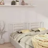 Image de vidaXL Tête de lit Blanc 206x4x100 cm Bois de pin massif