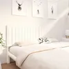 Image de vidaXL Tête de lit blanc 205,5x4x100 cm bois massif de pin818891