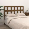 Image de vidaXL Tête de lit Marron miel 185,5x4x100 cm Bois massif de pin