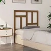 Image de vidaXL Tête de lit Marron miel 80,5x4x100 cm Bois massif de pin818948