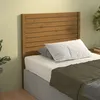 Image de vidaXL Tête de lit Marron miel 106x4x100 cm Bois massif de pin