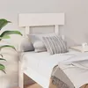 Image de vidaXL Tête de lit Blanc 93,5x3x81 cm Bois massif de pin