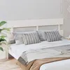 Image de vidaXL Tête de lit Blanc 184x3x81 cm Bois massif de pin