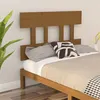 Image de vidaXL Tête de lit Marron miel 103,5x3x81 cm Bois massif de pin