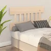 Image de vidaXL Tête de lit 123,5x3x81 cm Bois massif de pin