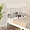 Image de vidaXL Tête de lit Blanc 143,5x3x81 cm Bois massif de pin819121