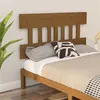Image de vidaXL Tête de lit Marron miel 183,5x3x81 cm Bois massif de pin