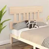 Image de vidaXL Tête de lit 203,5x3x81 cm Bois massif de pin