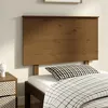 Image de vidaXL Tête de lit Marron miel 94x6x82,5 cm Bois massif de pin819153