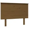 Image de vidaXL TÃªte de lit Marron miel 104x6x82,5 cm Bois massif de pin