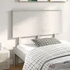 Image de vidaXL Tête de lit Blanc 124x6x82,5 cm Bois massif de pin