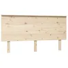 Image de Vidaxl TÃªte De Lit 154x6x82,5 Cm Bois Massif De Pin
