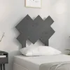Image de vidaXL Tête de lit Gris 72,5x3x81 cm Bois massif de pin