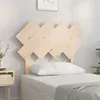 Image de vidaXL Tête de lit 92x3x81 cm Bois massif de pin