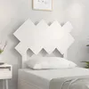 Image de vidaXL Tête de lit Blanc 92x3x81 cm Bois massif de pin819201