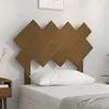 Image de vidaXL Tête de lit Marron miel 92x3x81 cm Bois massif de pin819203