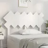 Image de vidaXL Tête de lit Blanc 132x3x81 cm Bois massif de pin