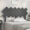 Image de vidaXL Tête de lit Gris 132x3x81 cm Bois massif de pin819217