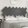 Image de vidaXL Tête de lit Gris 141x3x80,5 cm Bois massif de pin819222