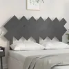 Image de vidaXL Tête de lit Gris 151,5x3x81 cm Bois massif de pin