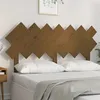 Image de vidaXL Tête de lit Marron miel 151,5x3x81 cm Bois massif de pin