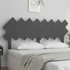 Image de vidaXL Tête de lit Gris 159,5x3x80,5 cm Bois massif de pin