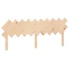 Image de Vidaxl TÃªte De Lit 196x3x80,5 Cm Bois Massif De Pin
