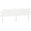 Image de vidaXL TÃªte de lit Blanc 196x3x80,5 cm Bois massif de pin