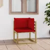 Image de vidaXL Chaises pivotantes de salle Ã  manger 2 pcs Vert clair Velours