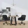 Image de vidaXL Chaises pivotantes à manger lot de 2 Noir Velours3103427