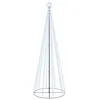 Image de vidaXL vidaXL Arbre de Noël cône 310 LED Blanc froid 100x300 cm