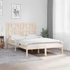Image de vidaXL Cadre de lit Bois de pin massif 120x200 cm