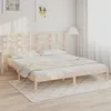 Image de vidaXL Cadre de lit bois massif 180x200 cm super king
