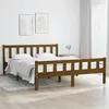 Image de vidaXL Cadre de lit sans matelas marron miel bois massif 120x200 cm810677