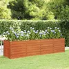 Image de Vidaxl JardiniÃ¨re Gris 320x80x77 Cm Acier Corten