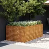 Image de vidaXL Lit surélevé de jardin 196x100x69 cm acier corten152003