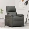 Image de vidaXL Vidaxl Fauteuil Inclinable Gris Foncé Tissu