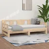 Image de vidaXL Lit coulissant Bois de pin solide 2x(80x200) cm
