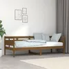 Image de vidaXL Lit de jour sans matelas marron miel bois pin massif 80x200 cm820305