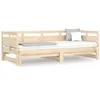 Image de vidaXL Vidaxl Lit Coulissant Bois De Pin Solide 2x(90x200) Cm