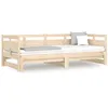 Image de vidaXL Vidaxl Lit Coulissant Bois De Pin Solide 2x(90x190) Cm