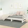 Image de vidaXL Lit coulissant sans matelas blanc bois de pin solide820348